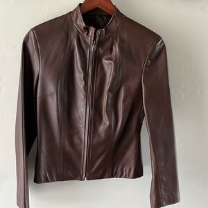 Leather jacket